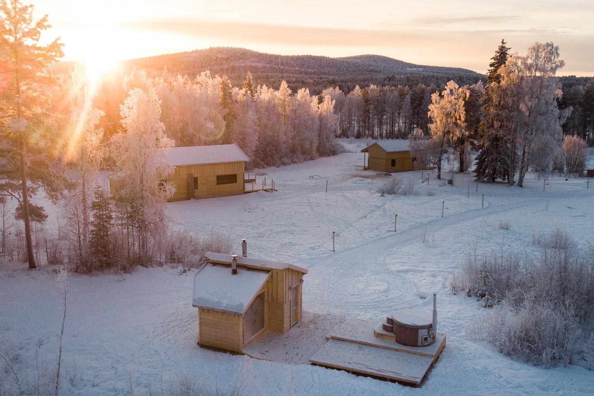 Blueberry Lodge 5 Personnes Mjolan Экстерьер фото